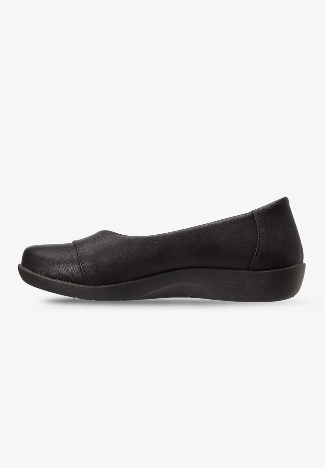 Comfortview Women's Wide Width The Gab Flat