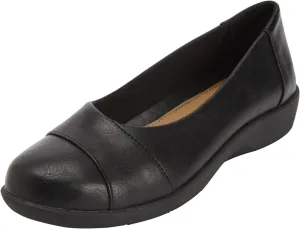 Comfortview Women's Wide Width The Gab Flat