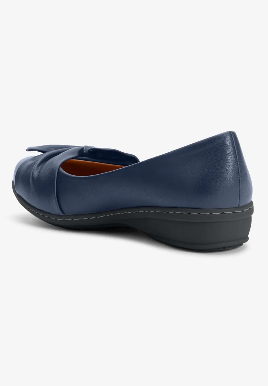 Comfortview Women's Wide Width The Pamela Slip-On Flat
