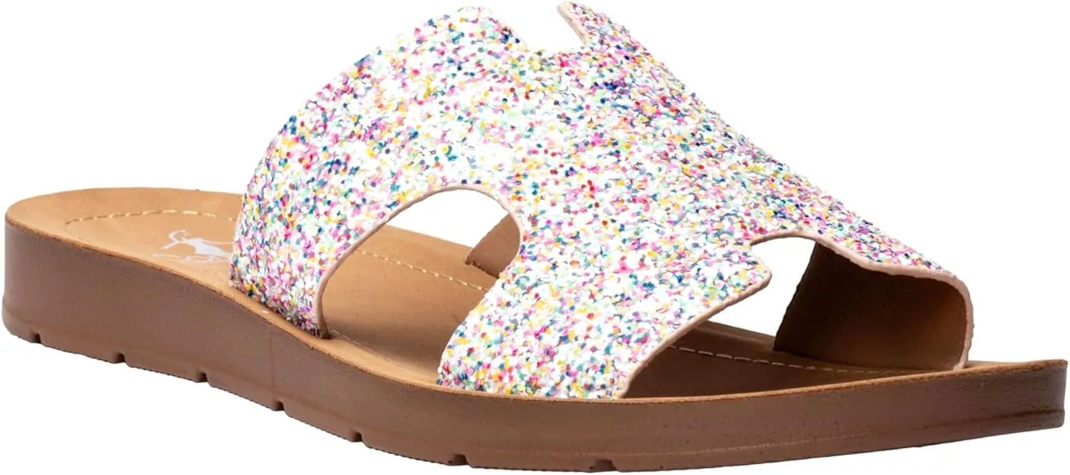 Corkys Footwear Women's Bogalusa Casual Modern Slip On Sandal