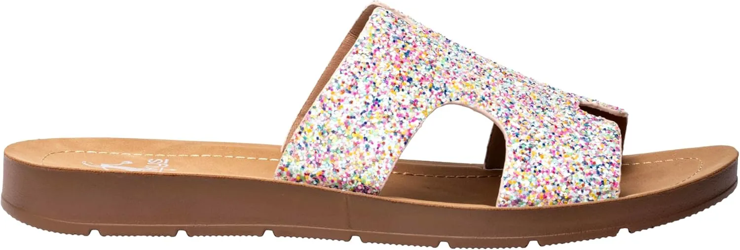 Corkys Footwear Women's Bogalusa Casual Modern Slip On Sandal