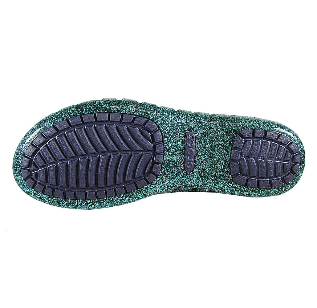 Crocs Adrina II Girls' Glitter Flat Shoes