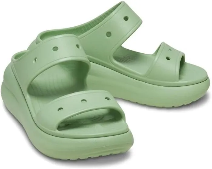 Crocs Classic Crush Sandal | Platform Sandals unisex-adult Wedge Sandal