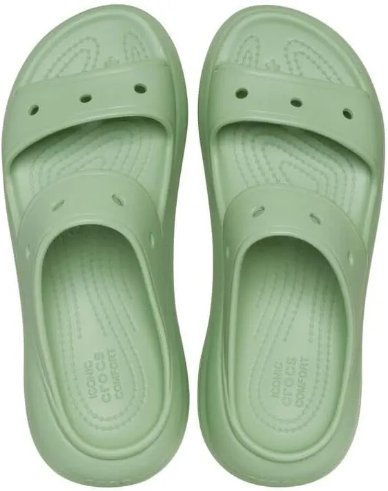 Crocs Classic Crush Sandal | Platform Sandals unisex-adult Wedge Sandal