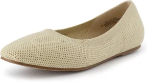 CUSHIONAIRE Selfie Women's Dressy Work Knit Flat with  Memory Foam and Wide Widths Available