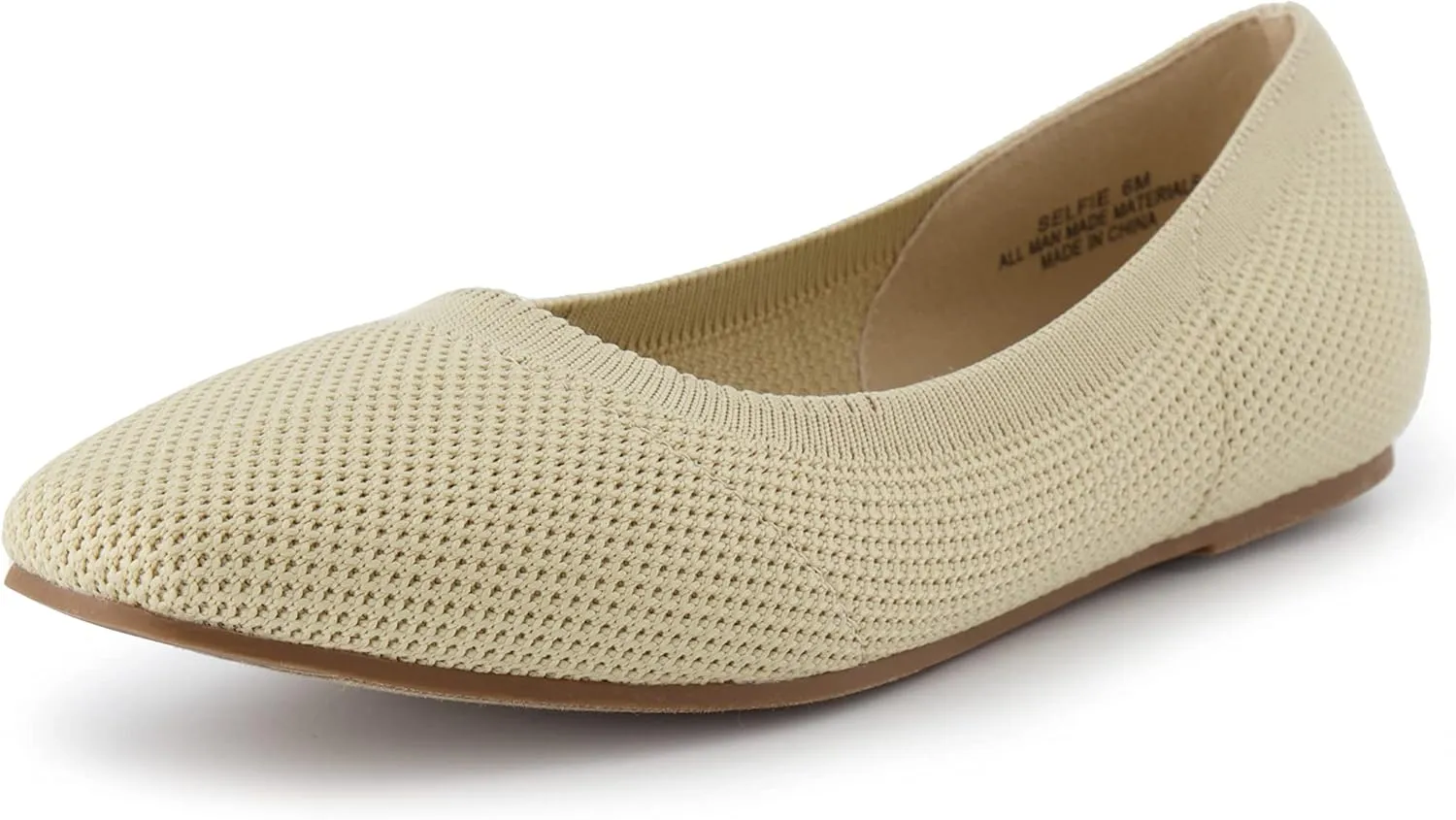 CUSHIONAIRE Selfie Women's Dressy Work Knit Flat with  Memory Foam and Wide Widths Available
