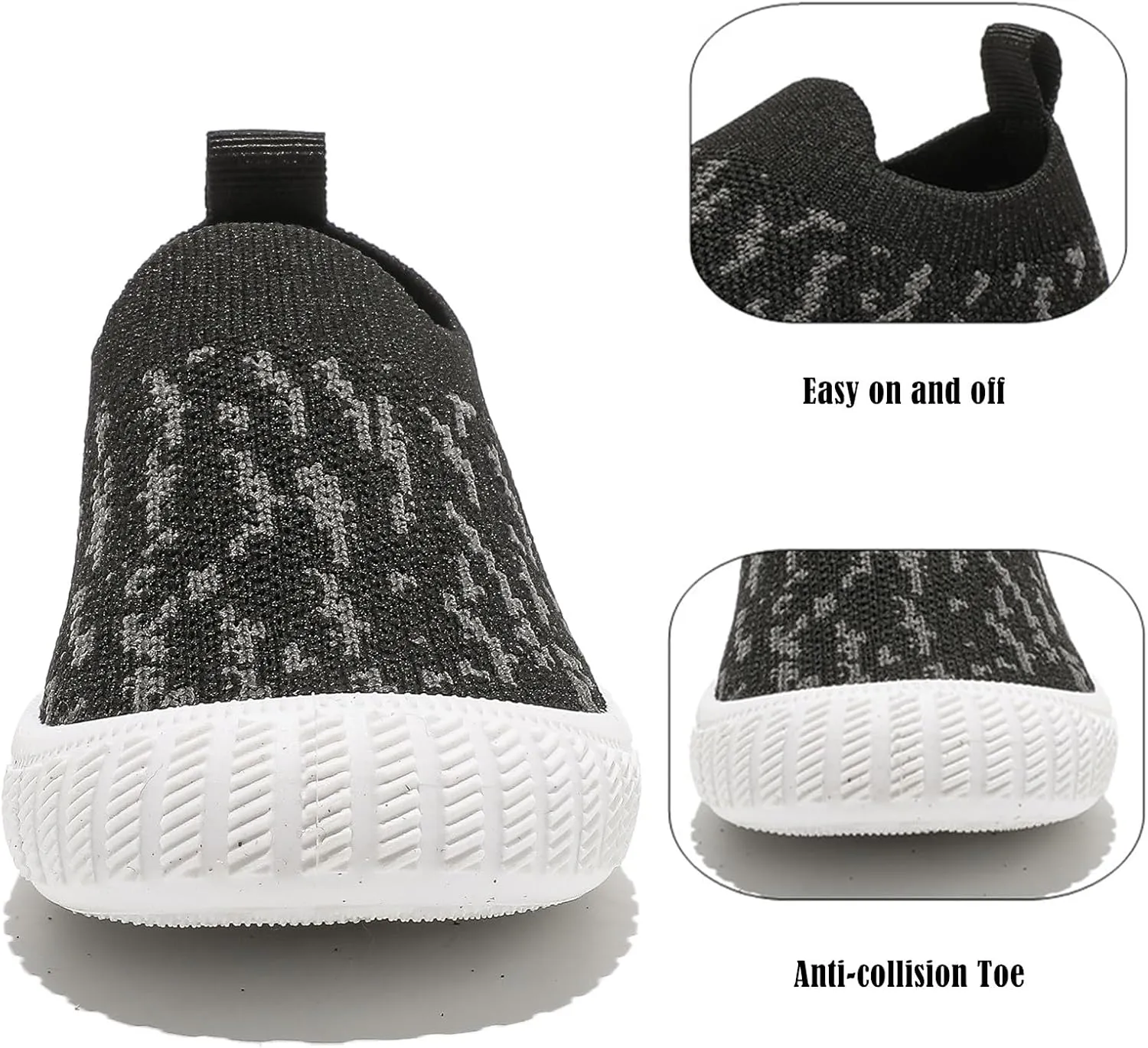 DADAWEN Boys Girls Toddler Sneakers Kids Lightweight Walking Shoes Mesh Breathable Tennis Shoes for Toddler/Little Kids