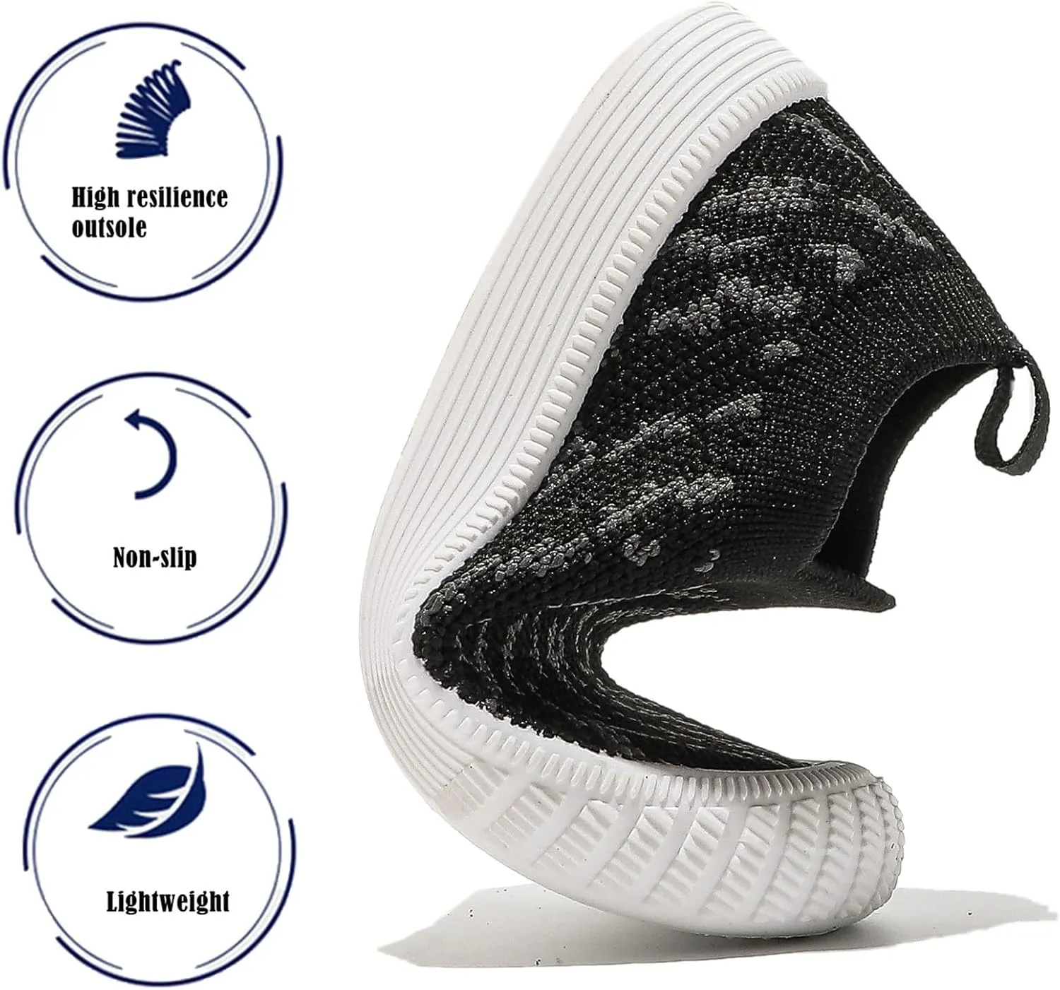 DADAWEN Boys Girls Toddler Sneakers Kids Lightweight Walking Shoes Mesh Breathable Tennis Shoes for Toddler/Little Kids