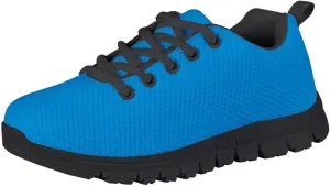 Dellukee Boys Girls Fashion Sneakers Kids Orange/Yellow/Blue/Black Solid Color Polka Dot Walking Running Shoes