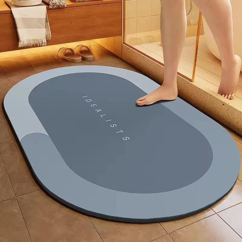 Diatom Mud Quick-Dry Bathroom Anti-Slip Mat