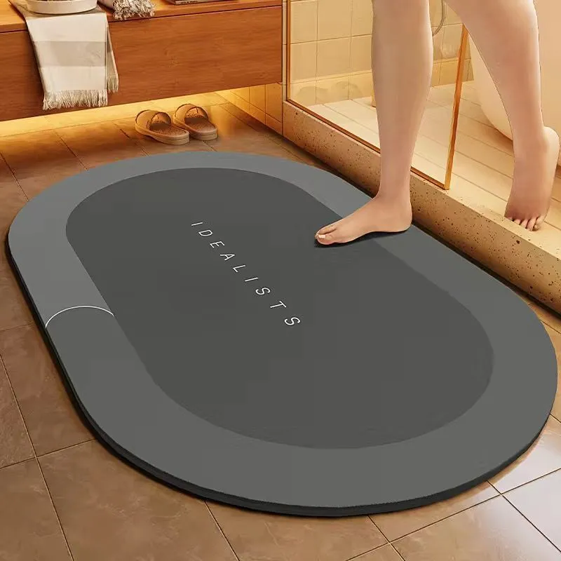 Diatom Mud Quick-Dry Bathroom Anti-Slip Mat