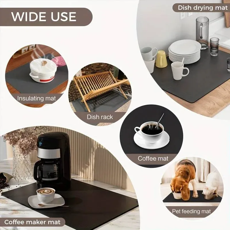 DiatomDry Pro Quick-Absorbing Kitchen and Bath Mat