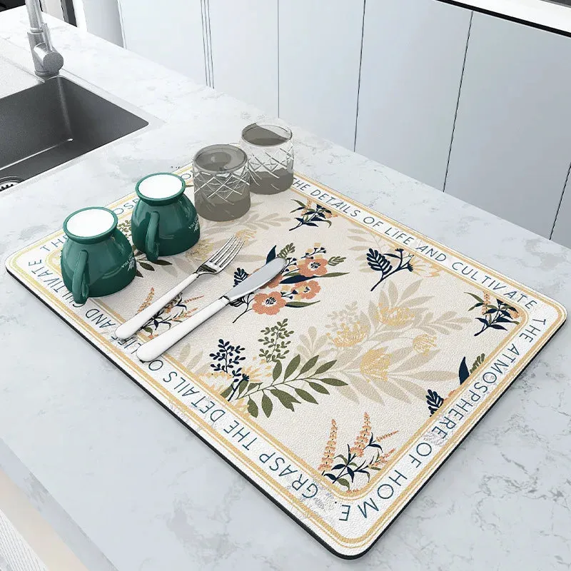 DiatomDry Pro Quick-Absorbing Kitchen and Bath Mat
