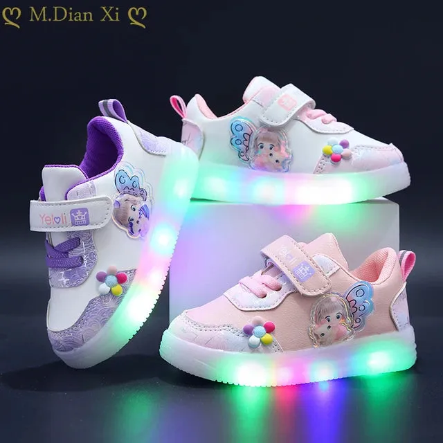 Disney Princess Light Up Sneakers