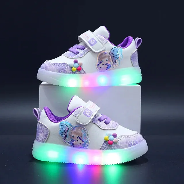 Disney Princess Light Up Sneakers