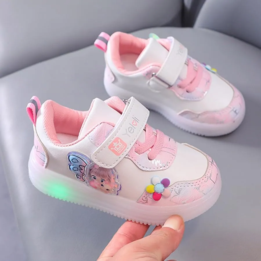 Disney Princess Light Up Sneakers
