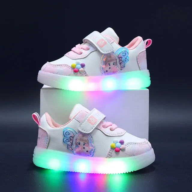 Disney Princess Light Up Sneakers