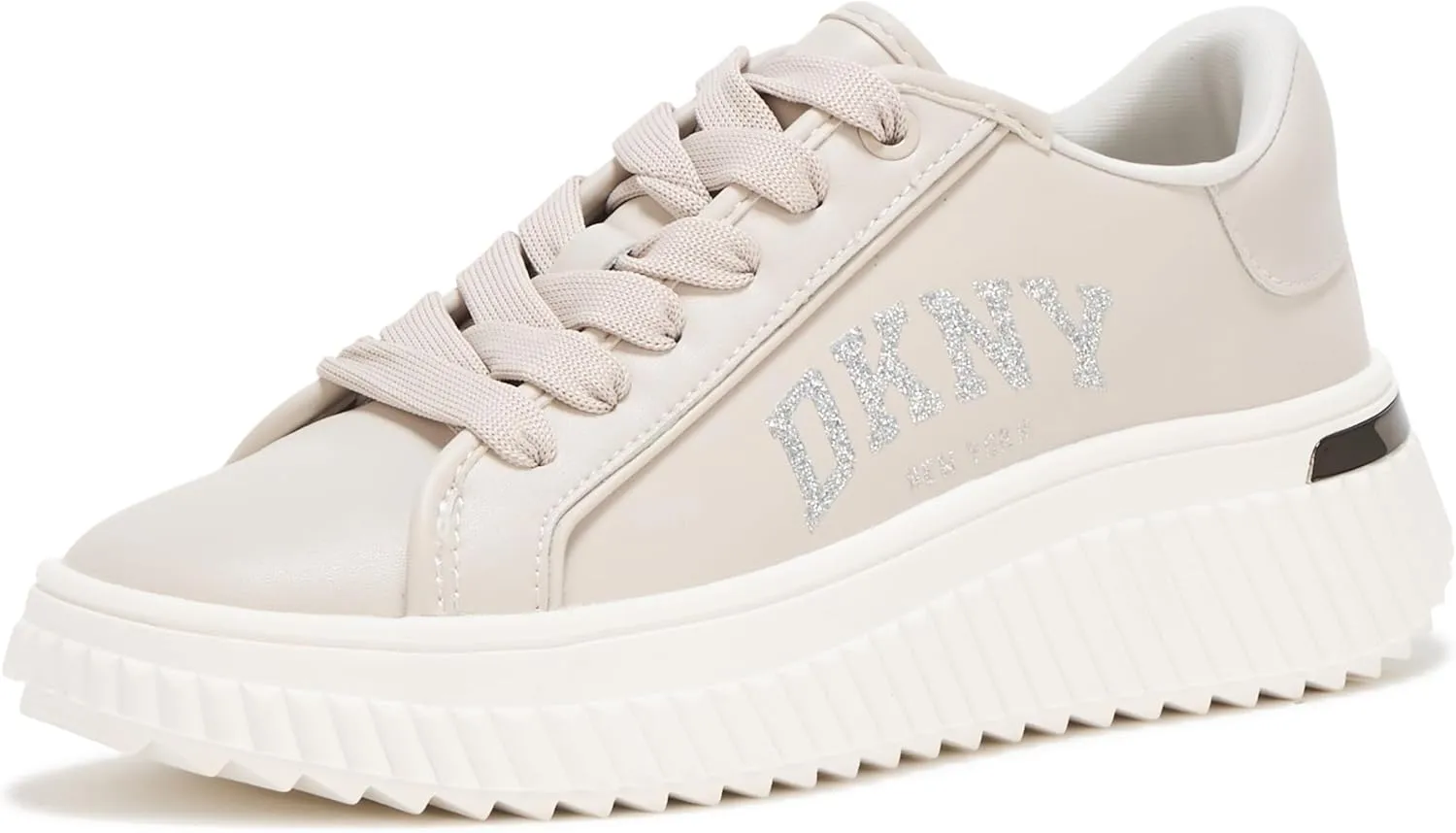 DKNY Women's Larissa Lace Up Platform Sneaker
