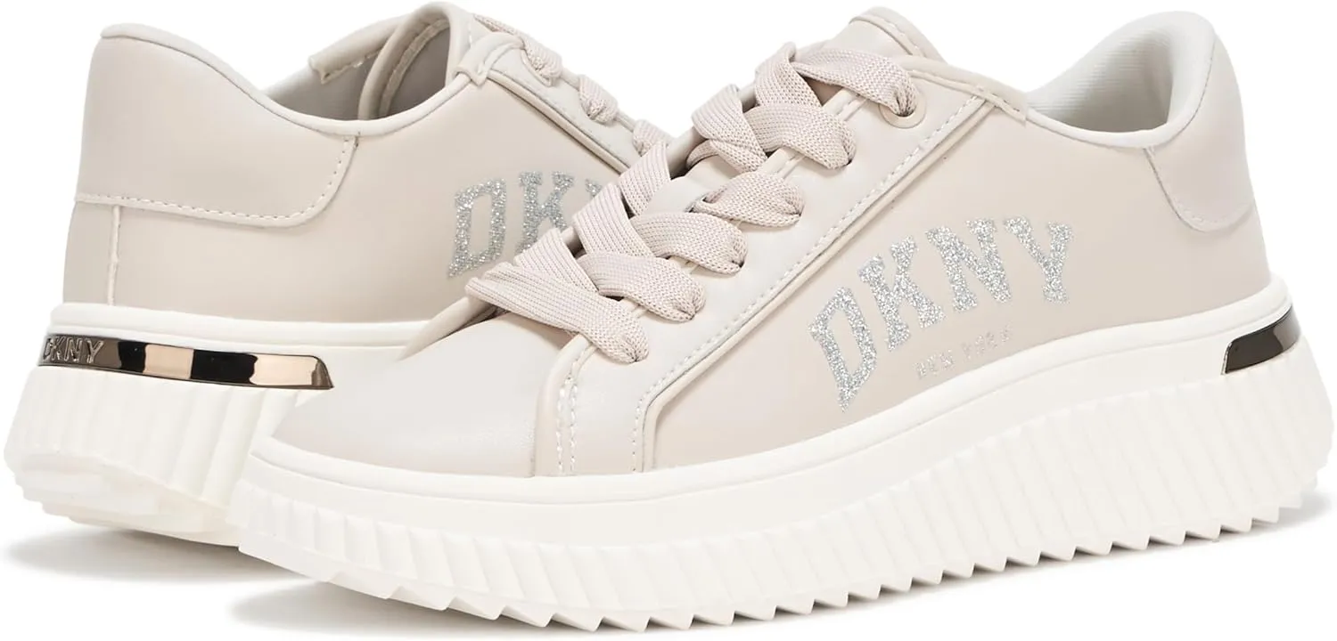 DKNY Women's Larissa Lace Up Platform Sneaker