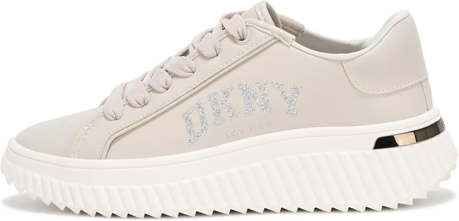 DKNY Women's Larissa Lace Up Platform Sneaker