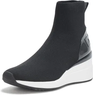 DKNY Women's Permila Hightop Wedge Sneaker