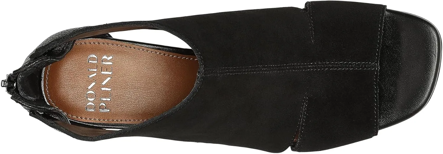 Donald Pliner Women's PERRA Heeled Sandal - Comfortable & Stylish Peep Toe Sandal, Ideal for Work, Parties & Casual Wear