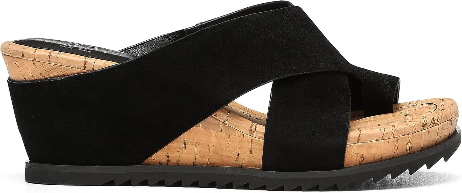 Donald Pliner Women's SISU Wedge Sandals, Comfortable Sandals, Women’s Sandals, Platform Sandals, 2.5-Inch Heel, Heeled Sandal, Toe-Ring Sandal