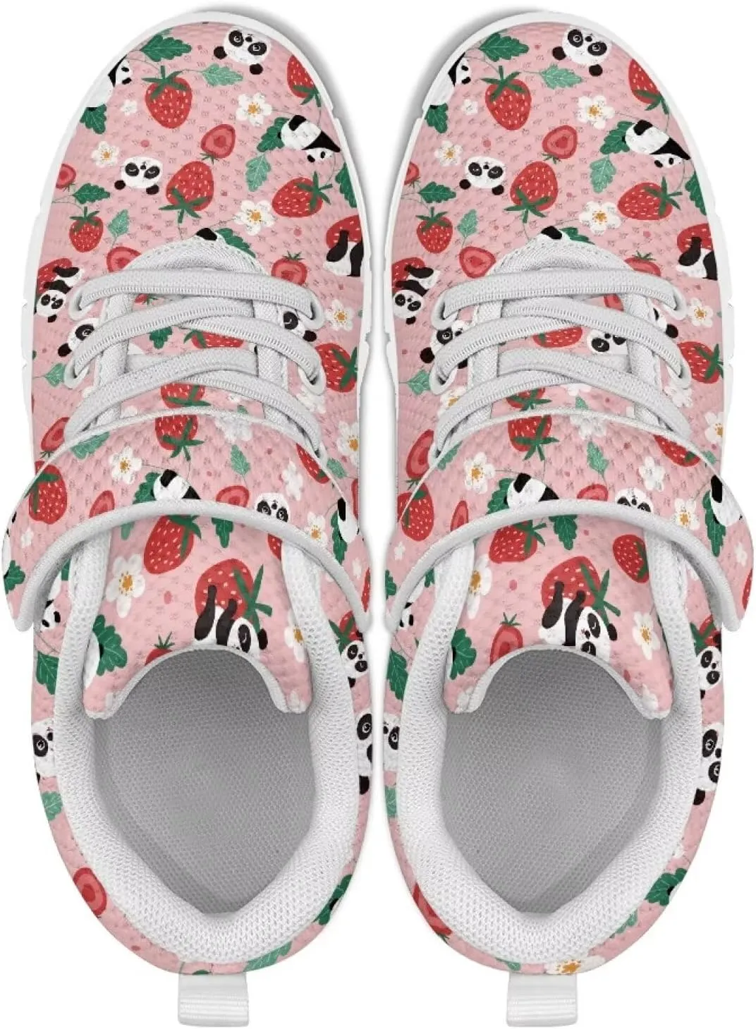 Doojoayie Slip On Shoes for Girls Soft Sole School Tennis Shoes Hook and Loop