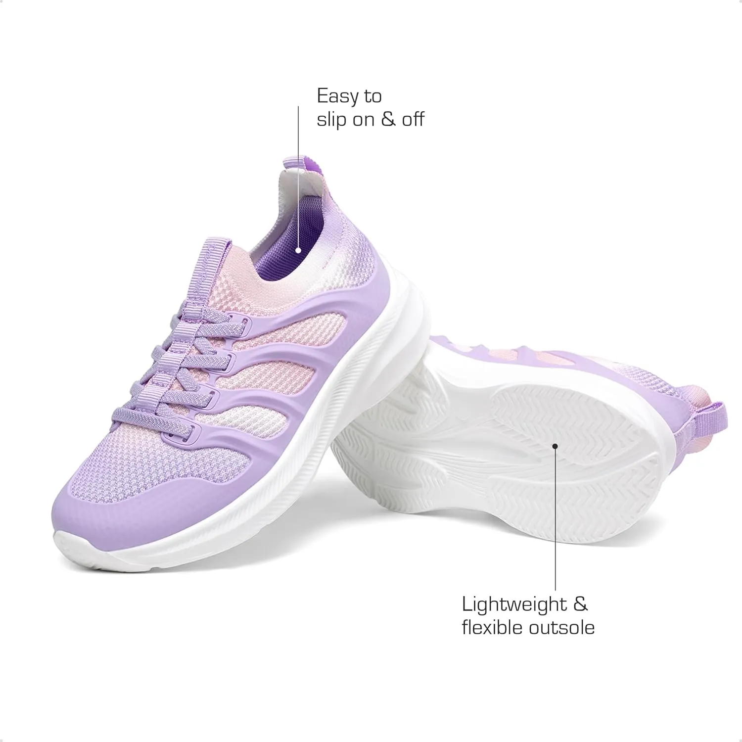 DREAM PAIRS Boys Girls Shoes Kids Tennis Slip on Footwear Running Athletic Sports School Sneakers