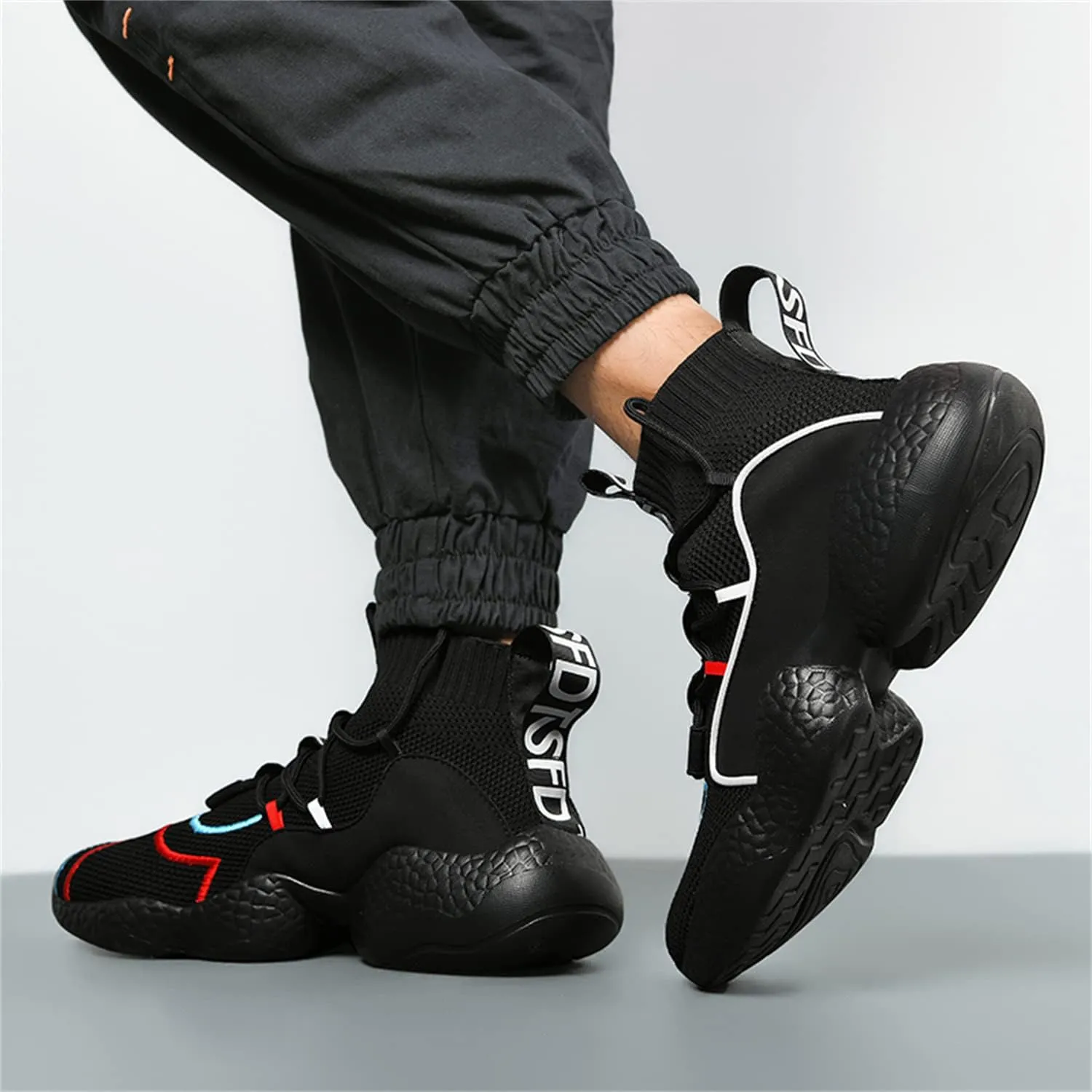 DRESER Couple Shoes High top Men's Socks Shoes Running Light Breathable Casual Women's Sports Shoes Fashion Sports Shoes Climbing Shoes