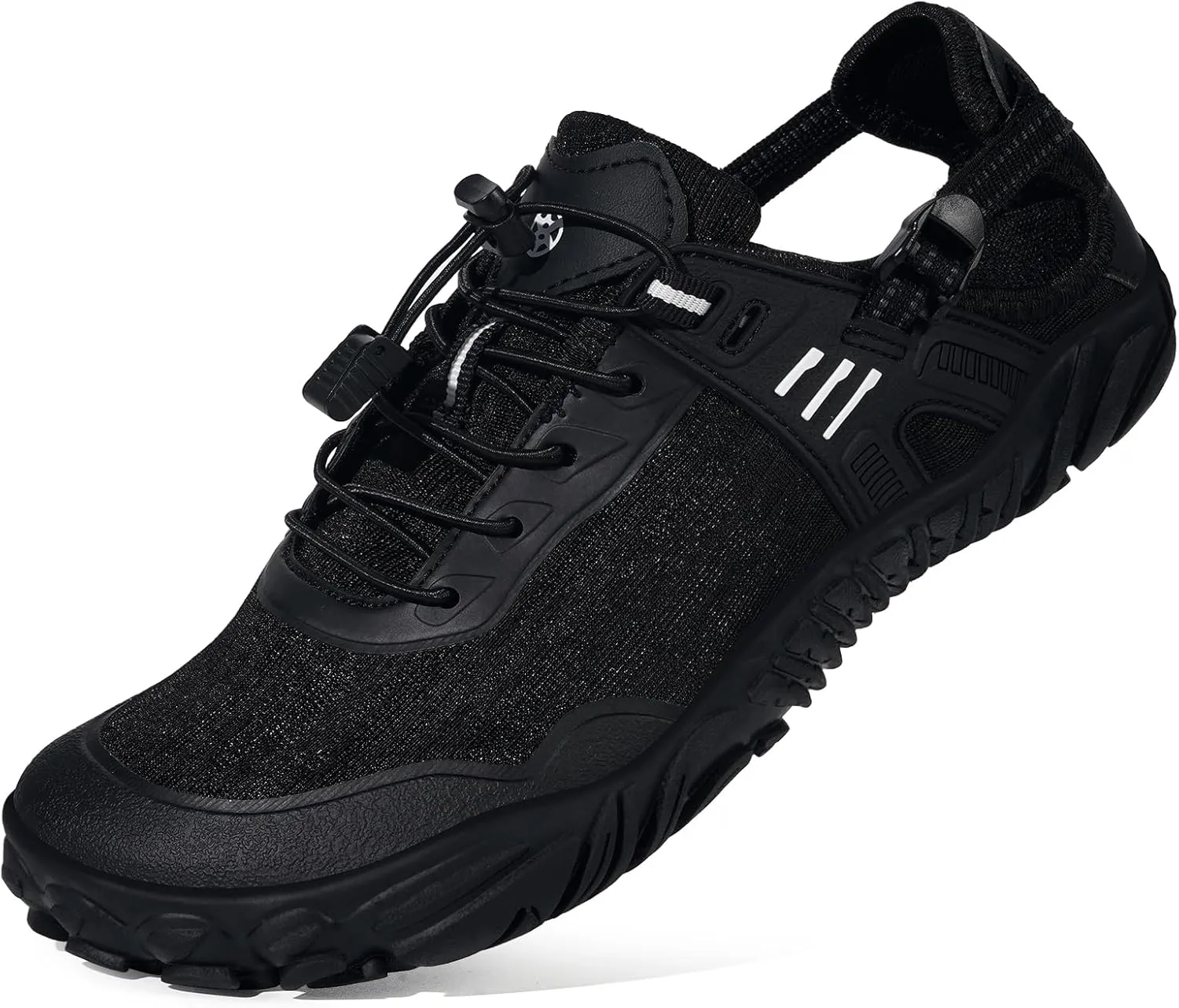 Eagsouni Womens Mens Water Shoes Quick Dry Sport Aqua Shoes Barefoot Non-Slip Outdoor Hiking Sandals with Wide Toe Box & Arch Support