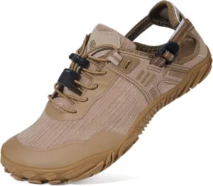 Eagsouni Womens Mens Water Shoes Quick Dry Sport Aqua Shoes Barefoot Non-Slip Outdoor Hiking Sandals with Wide Toe Box & Arch Support