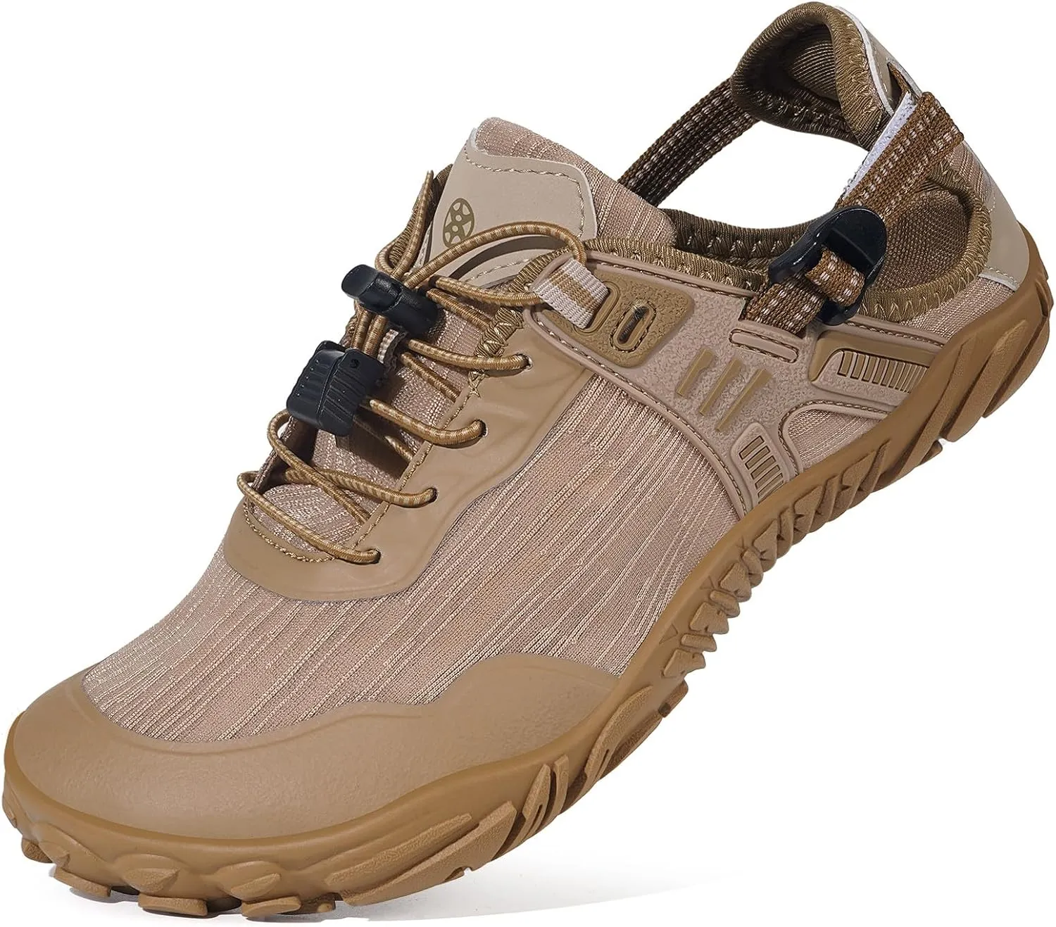 Eagsouni Womens Mens Water Shoes Quick Dry Sport Aqua Shoes Barefoot Non-Slip Outdoor Hiking Sandals with Wide Toe Box & Arch Support
