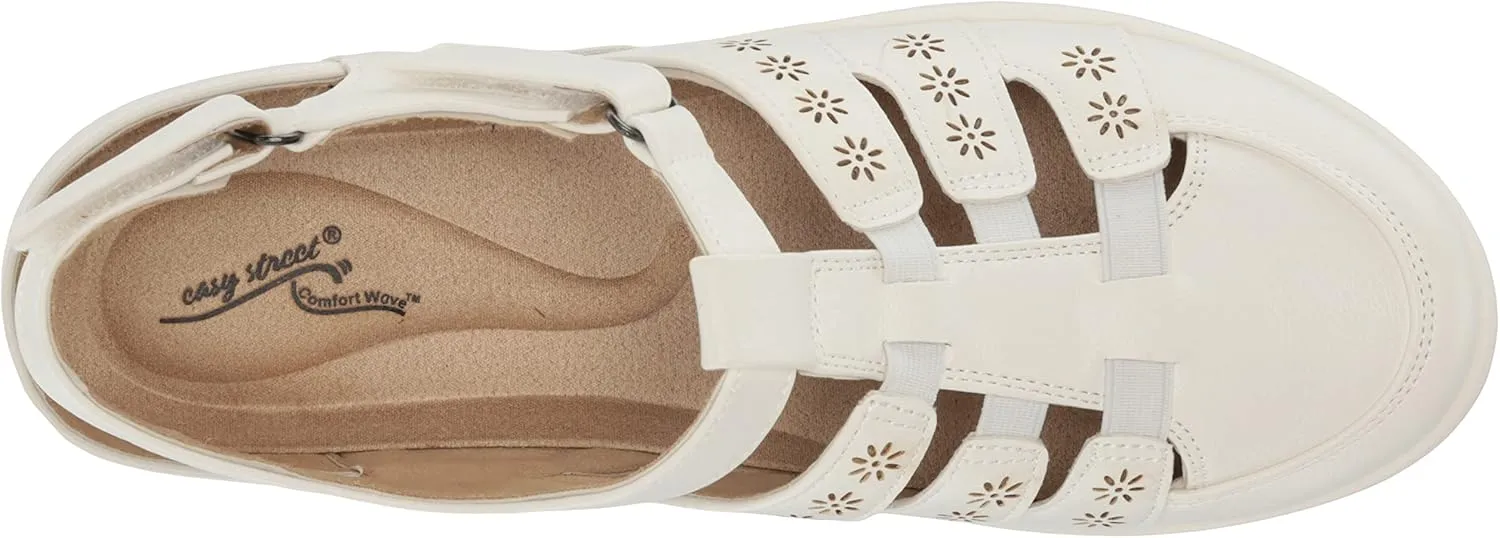 Easy Street Women's Rozene Mary Jane Flat