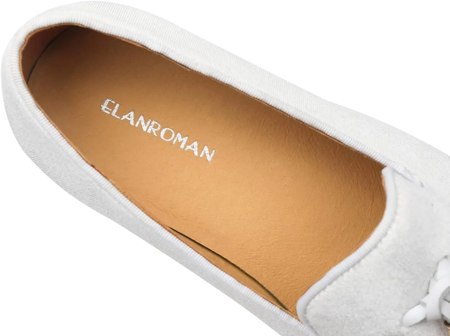 ELANROMAN Men's Loafers Tassels Penny Slip-On Luxury Wedding Shoes