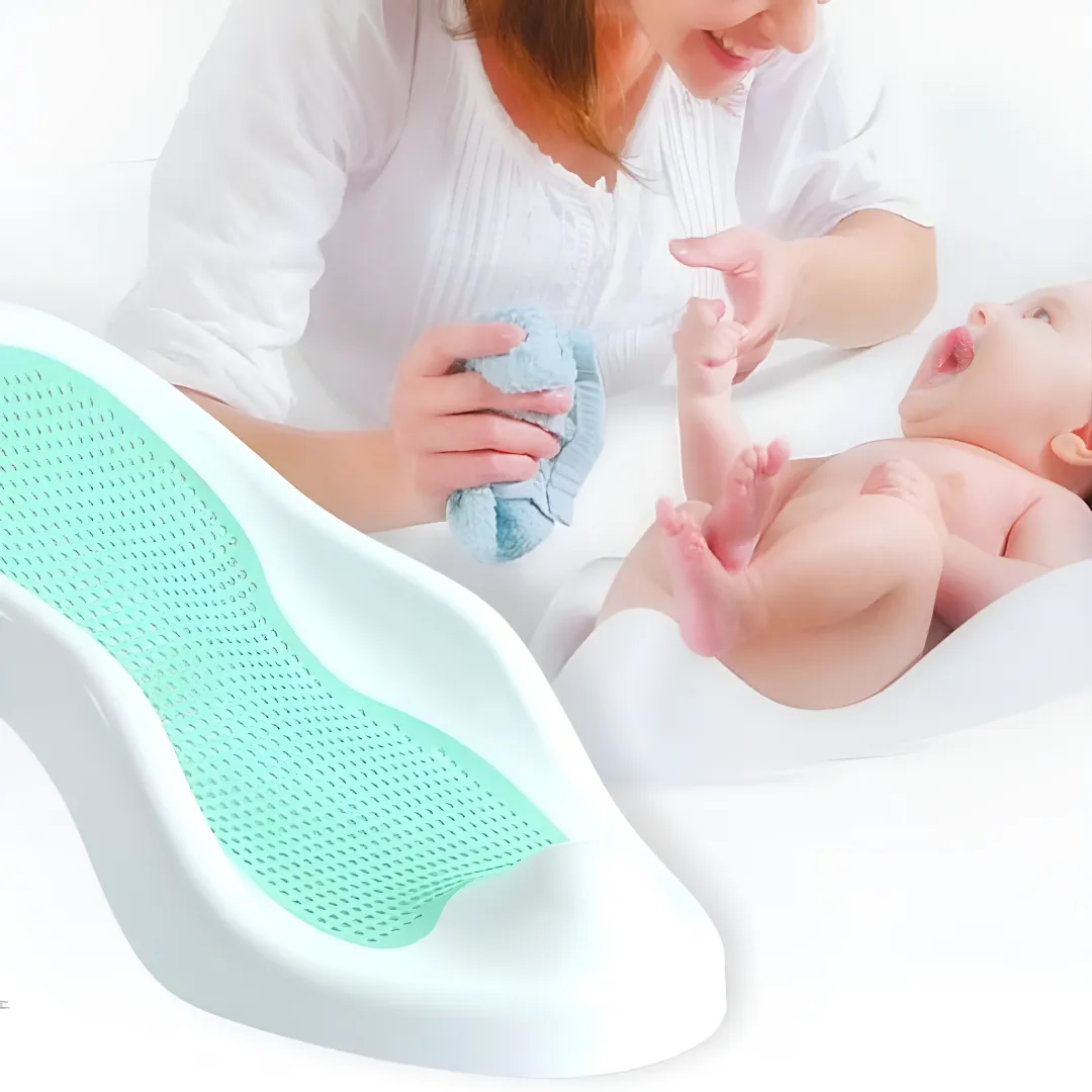Ergonomic Infant Bath Seat – Non-Slip & Quick-Dry Mesh