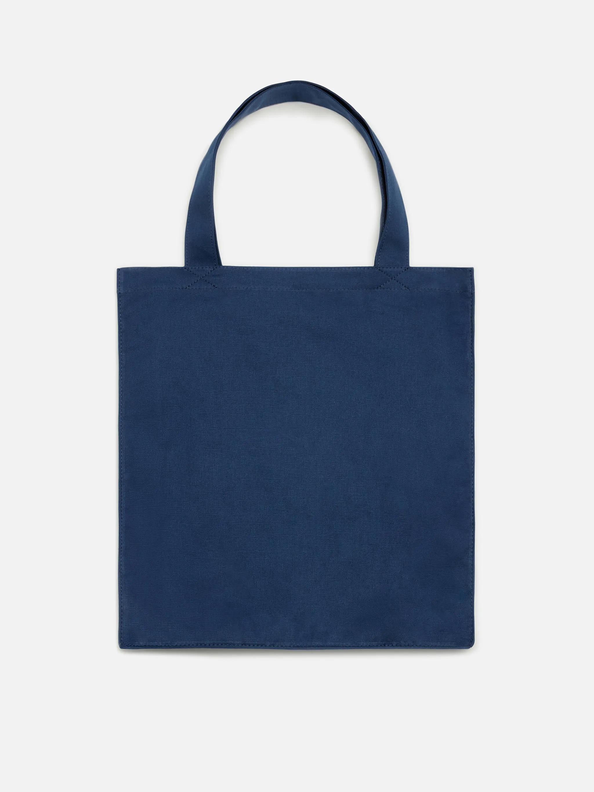 Essential flat cotton Bag with Saint Barth logo