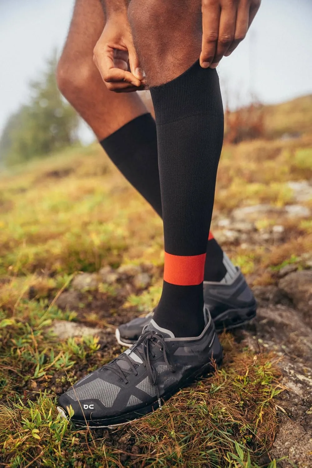 FALKE Men's Energizing Sports Compression Socks, Quick Dry, 1 Pair
