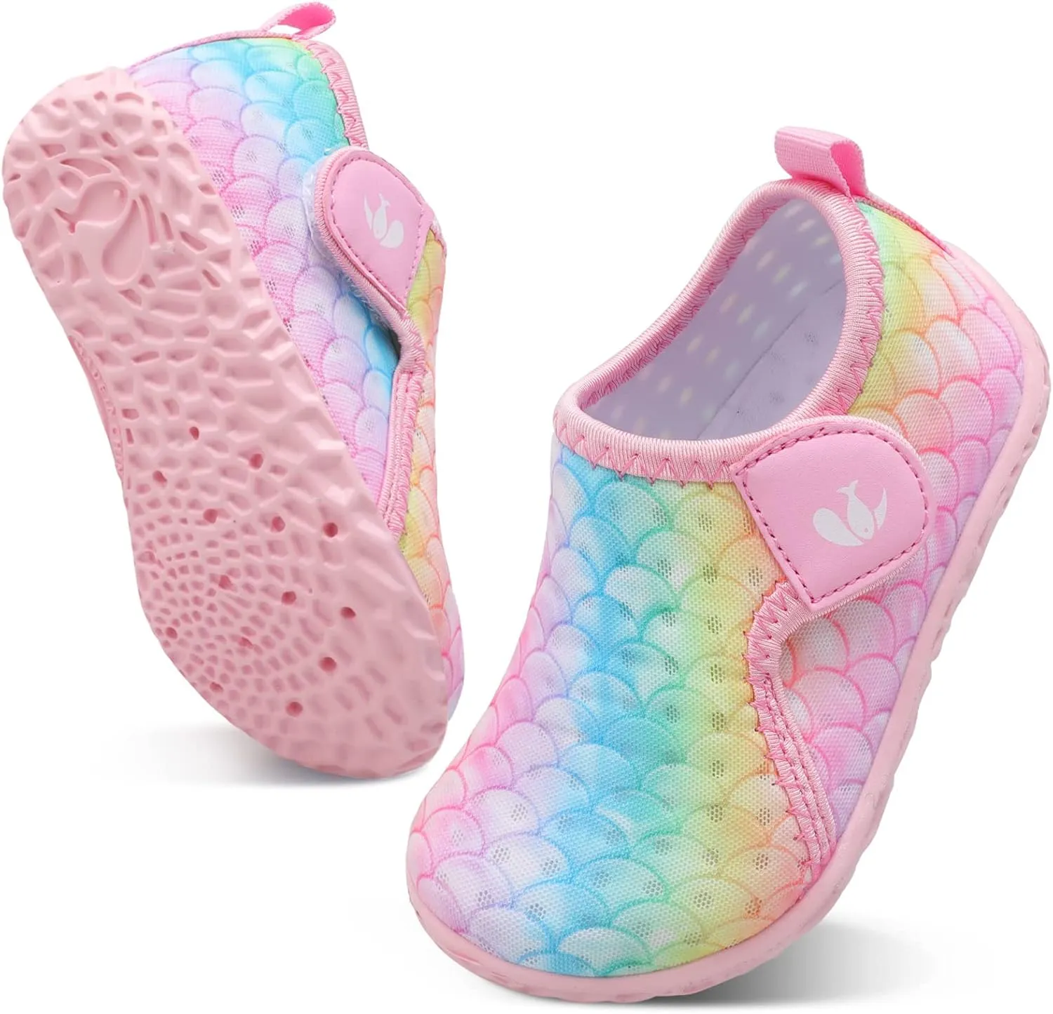FEETCITY Boys Girls Water Shoes Kids Aqua Socks Quick Dry Barefoot for Beach Swimming Pool