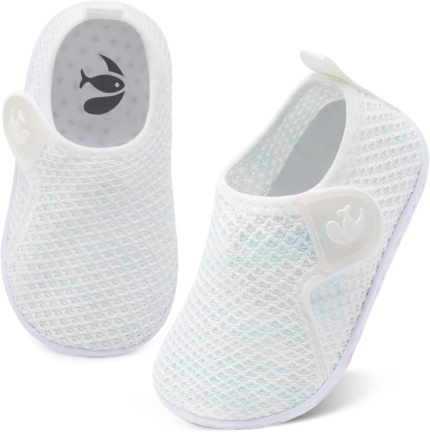 FEETCITY Boys Girls Water Shoes Kids Aqua Socks Quick Dry Barefoot for Beach Swimming Pool