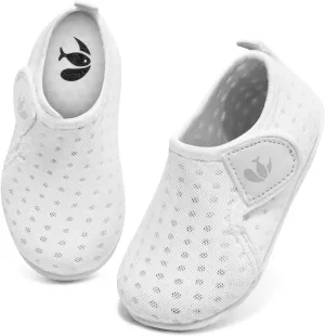 FEETCITY Boys Girls Water Shoes Kids Aqua Socks Quick Dry Barefoot for Beach Swimming Pool