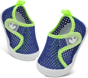 FEETCITY Wide Baby Water Shoes Boys Girls Barefoot Shoes Quick-Dry Kids Aqua Socks for Beach Swim Pool