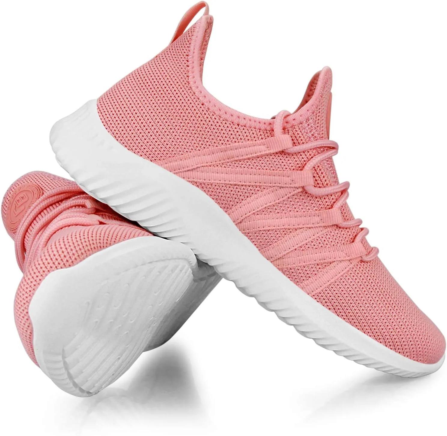 Feethit Womens Slip On Running Shoes Non Slip Walking Shoes Lightweight Gym Workout Shoes Breathable Fashion Sneakers