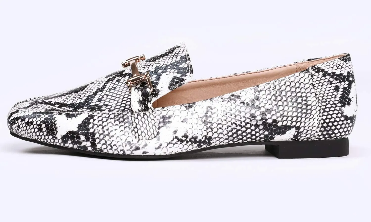 Feversole Women's Fashion Trim Deco Loafer Slippers