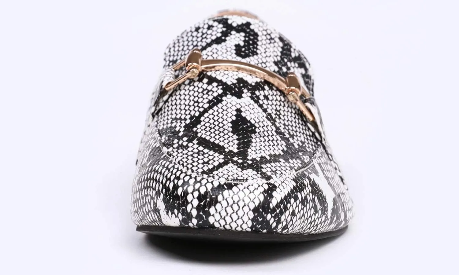 Feversole Women's Fashion Trim Deco Loafer Slippers