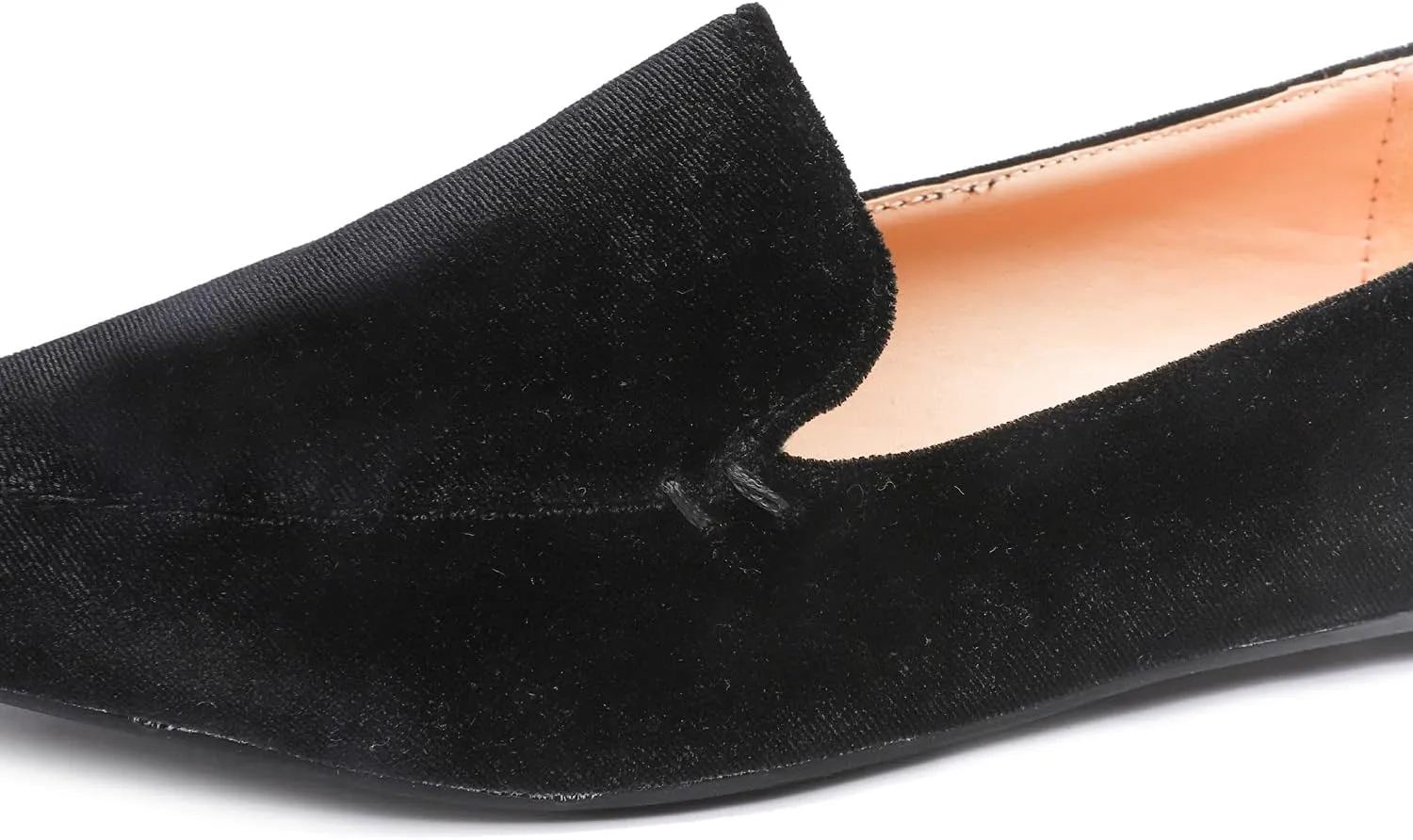 FEVERSOLE Women's Loafer Flat Pointed Fashion Slip On Comfort Driving Office Shoes