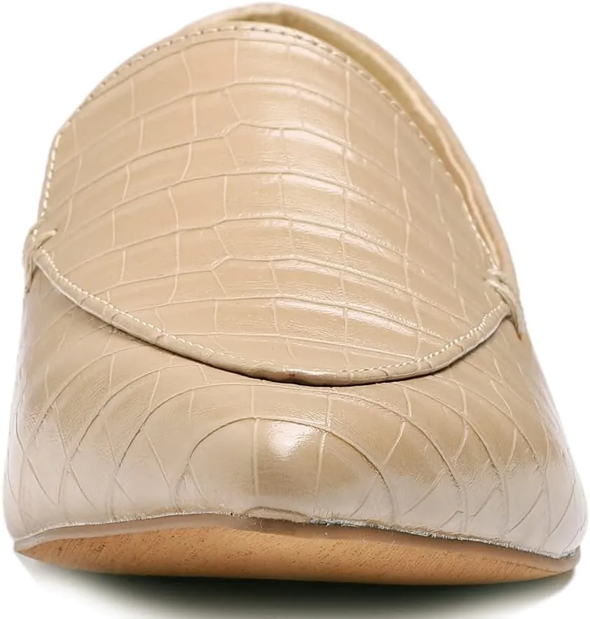 FEVERSOLE Women's Loafer Flat Pointed Fashion Slip On Comfort Driving Office Shoes