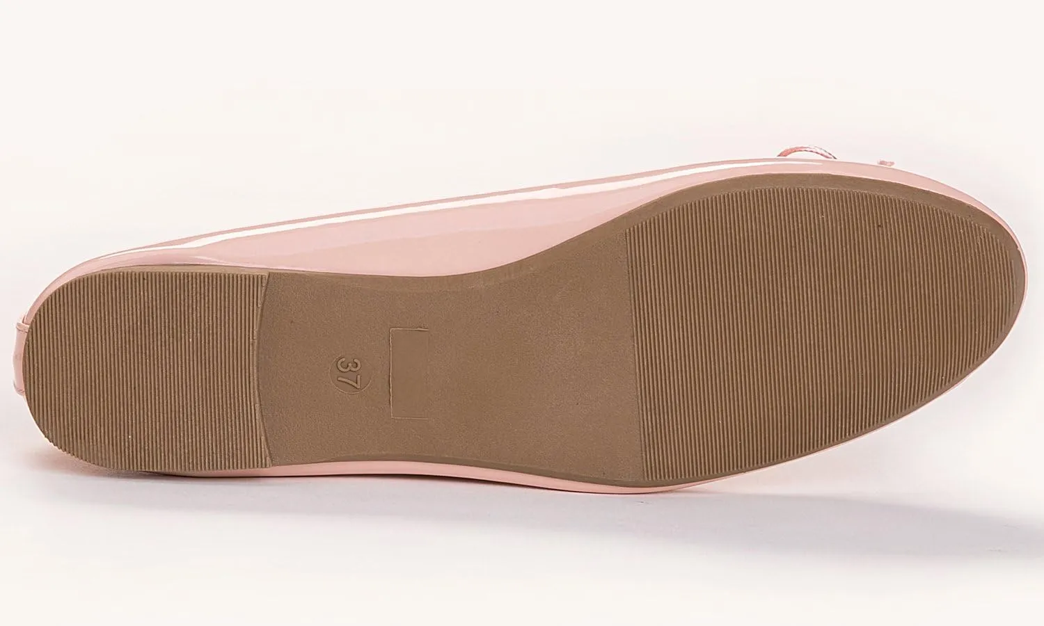 FEVERSOLE Women's Macaroon Colorful Memory Foam Cushion Insock Patent Ballet Flat
