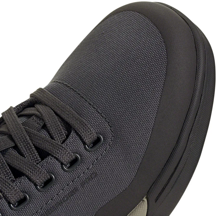 Five Ten Freerider Pro Canvas Flat Shoes - Men's, Gray Six/Silver Pebble/Core Black, 8.5