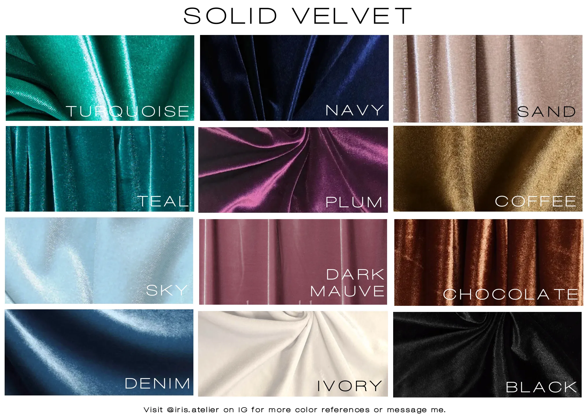 Flat Velvet Headband - Simple And Minimal